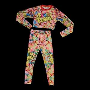 Ladies Fruity Pebbles 2-piece Outfit